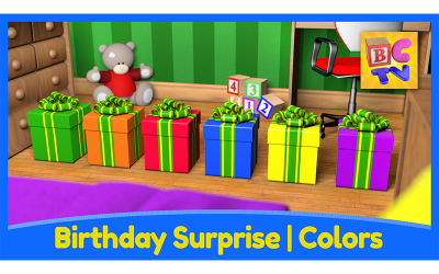 Birthday Surprise | Learn Colors for Kids