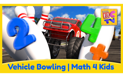 Math for Kids – Vehicle Bowling